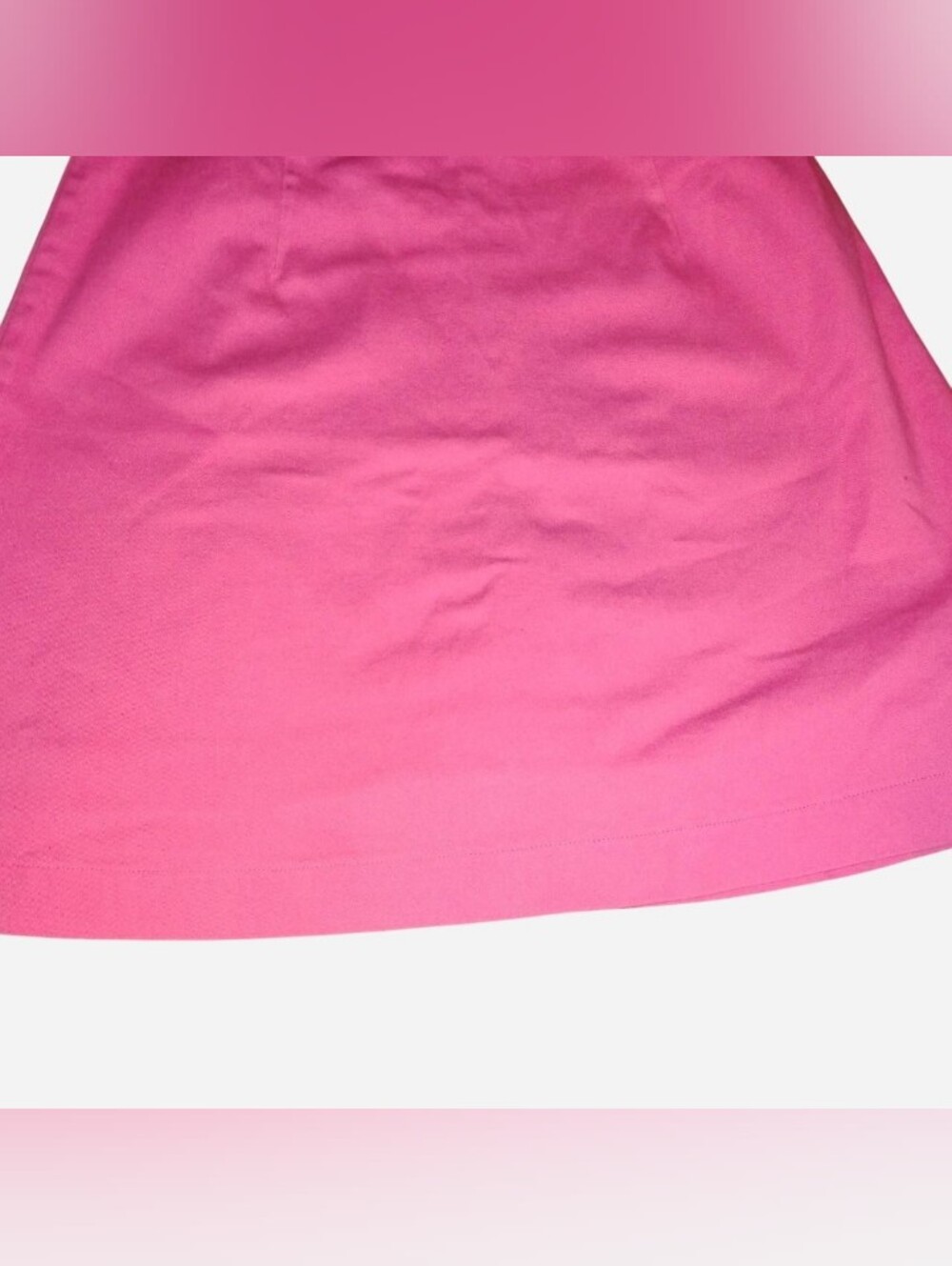Vintage Metrostyle Pink Stretch A-Line Mini Skirt - Size 10 - Picture 3 of 5